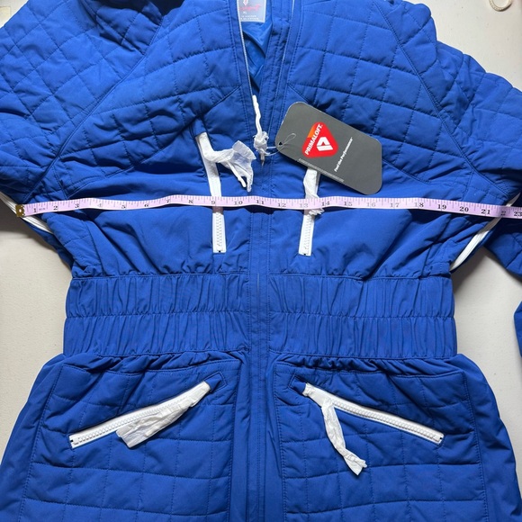 NWT Free People Movement All Prepped Quilted Ski Jacket Blue XL - Picture 8 of 10